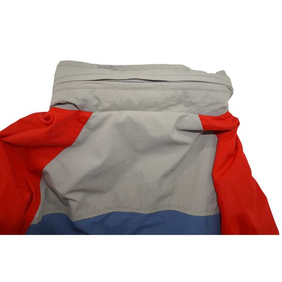 The Hundreds x MLB Inspired Colorblock Windbreaker Jacket Red Blue Gray Size L - Picture 16 of 16